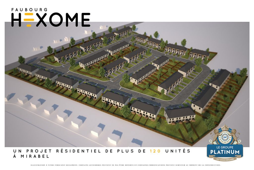 Plan de quartier d'immeubles résidentiels à Faubourg