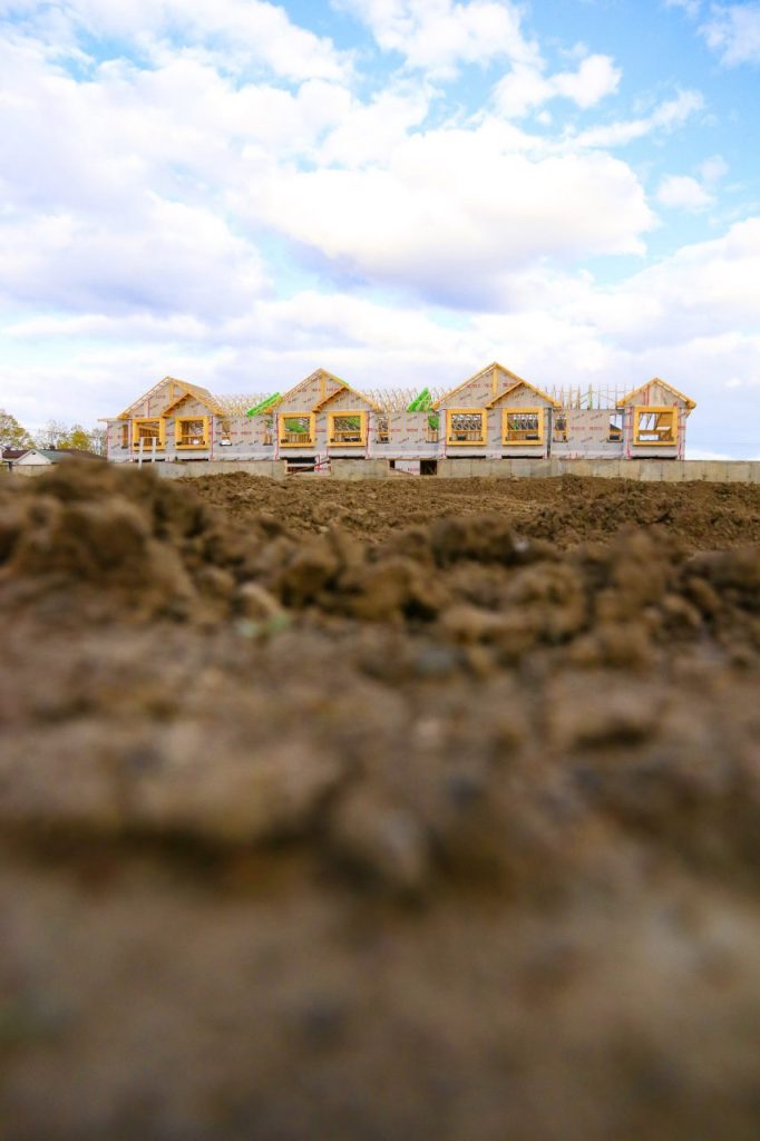 Maison de ville CAN3 en construction