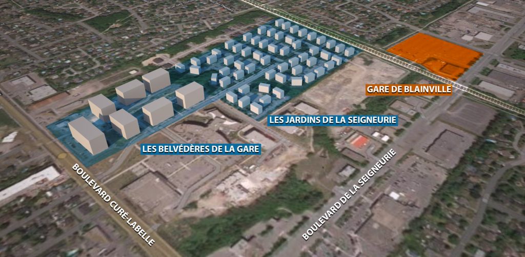 Projet TOD Blainville