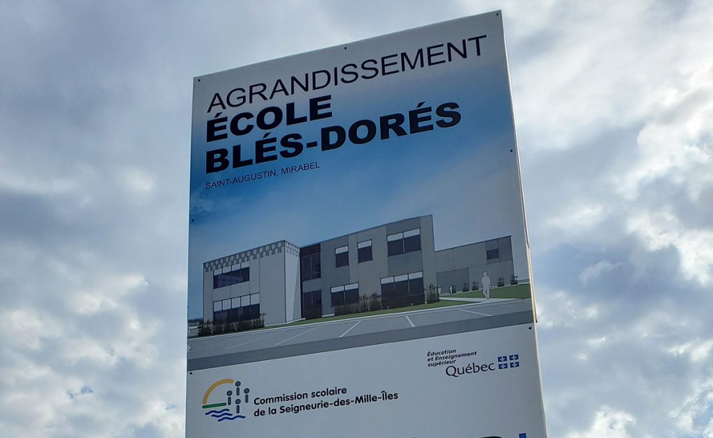 Agrandissement école primaire Mirabel