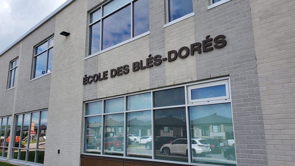 ecole primaire Blés-Dorés Mirabel